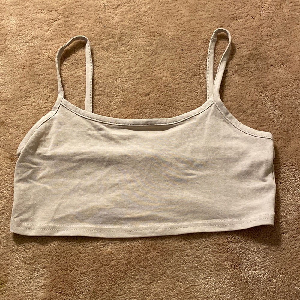 H & M cropped tank top